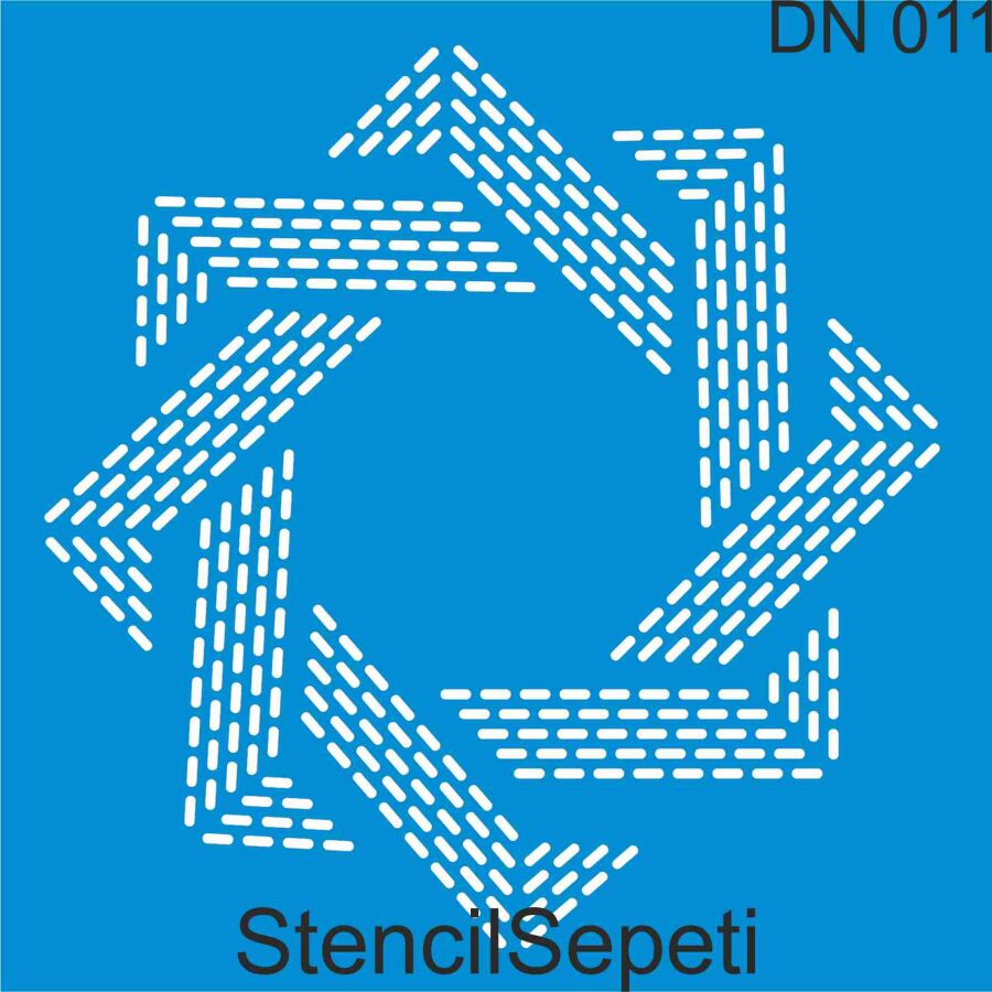 Dikiş Nakış Deseni - Stencil Şablon - 1