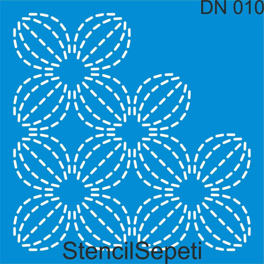 Dikiş Nakış Deseni - Stencil Şablon - 1