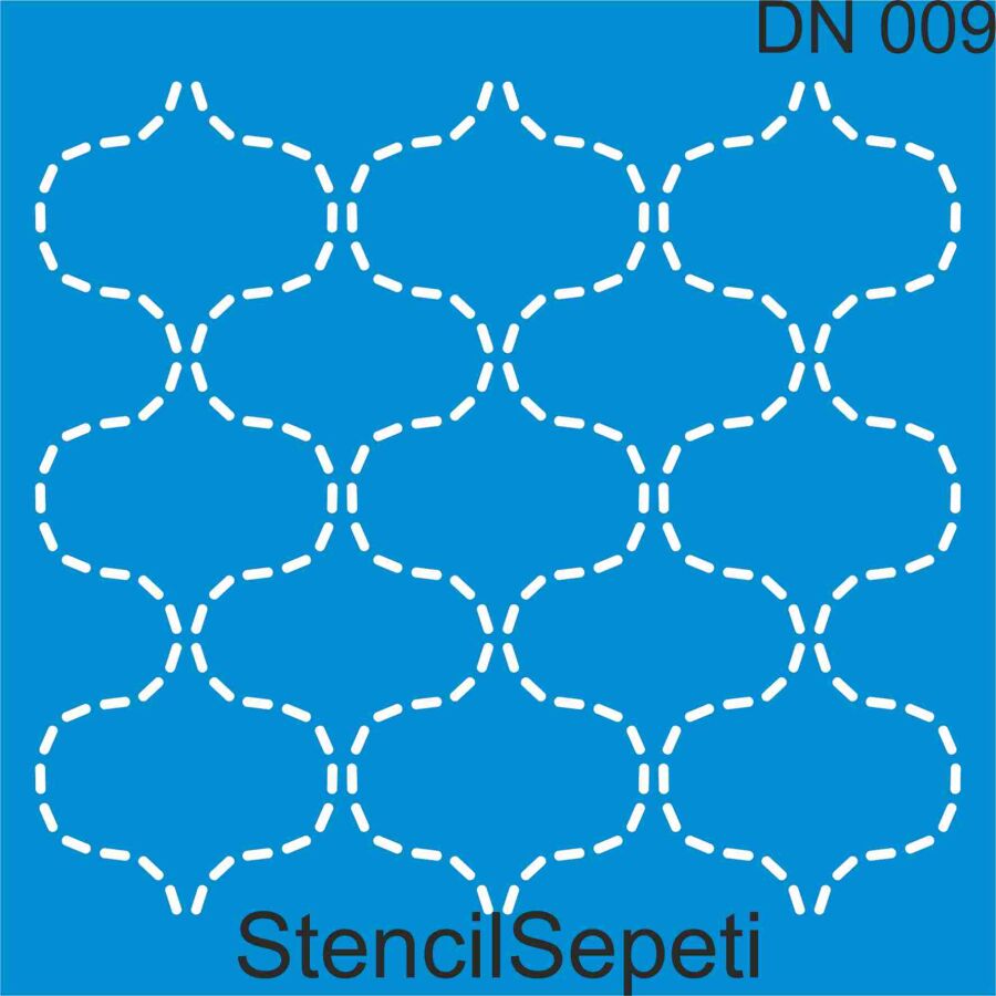 Dikiş Nakış Deseni - Stencil Şablon - 1