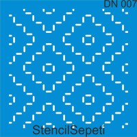 Dikiş Nakış Deseni - Stencil Şablon - StencilSepeti