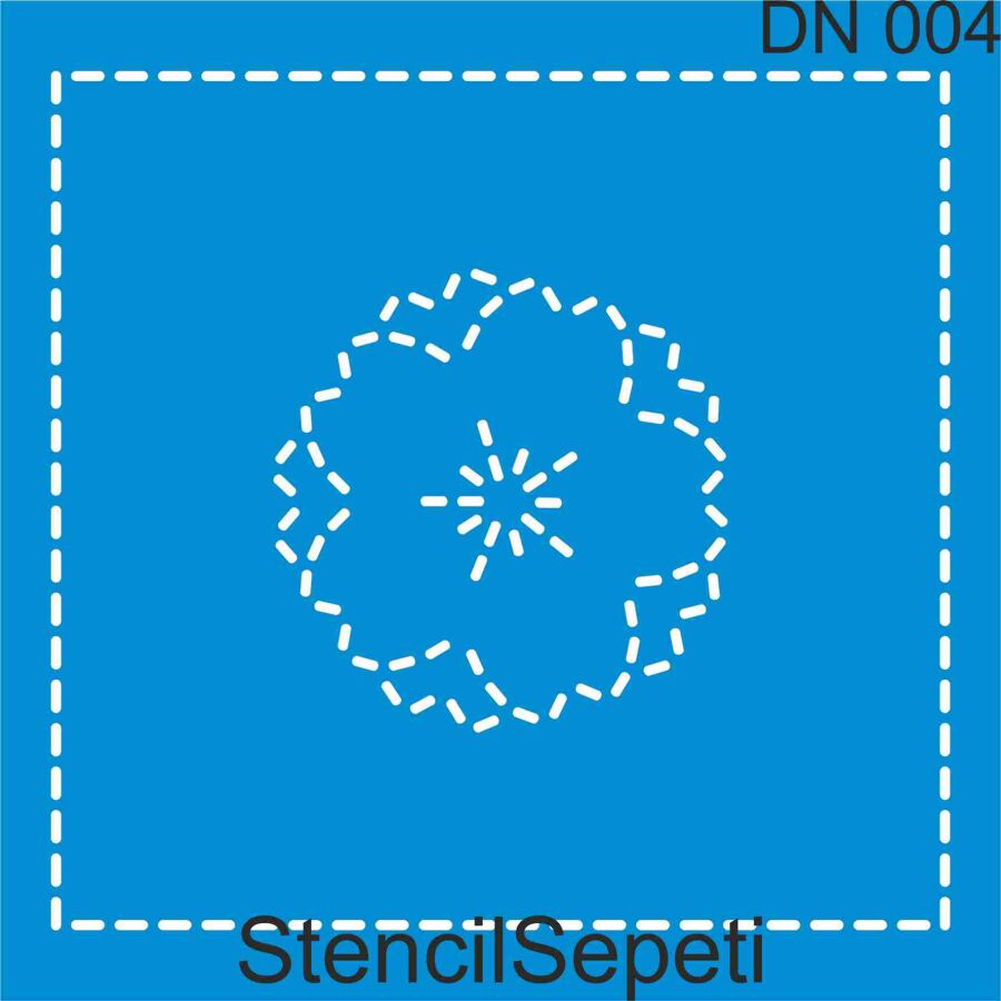 Dikiş Nakış Deseni - Stencil Şablon - 1