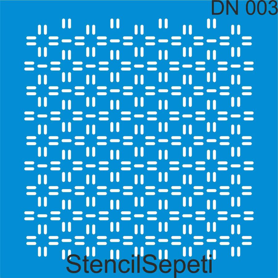 Dikiş Nakış Deseni - Stencil Şablon - 1