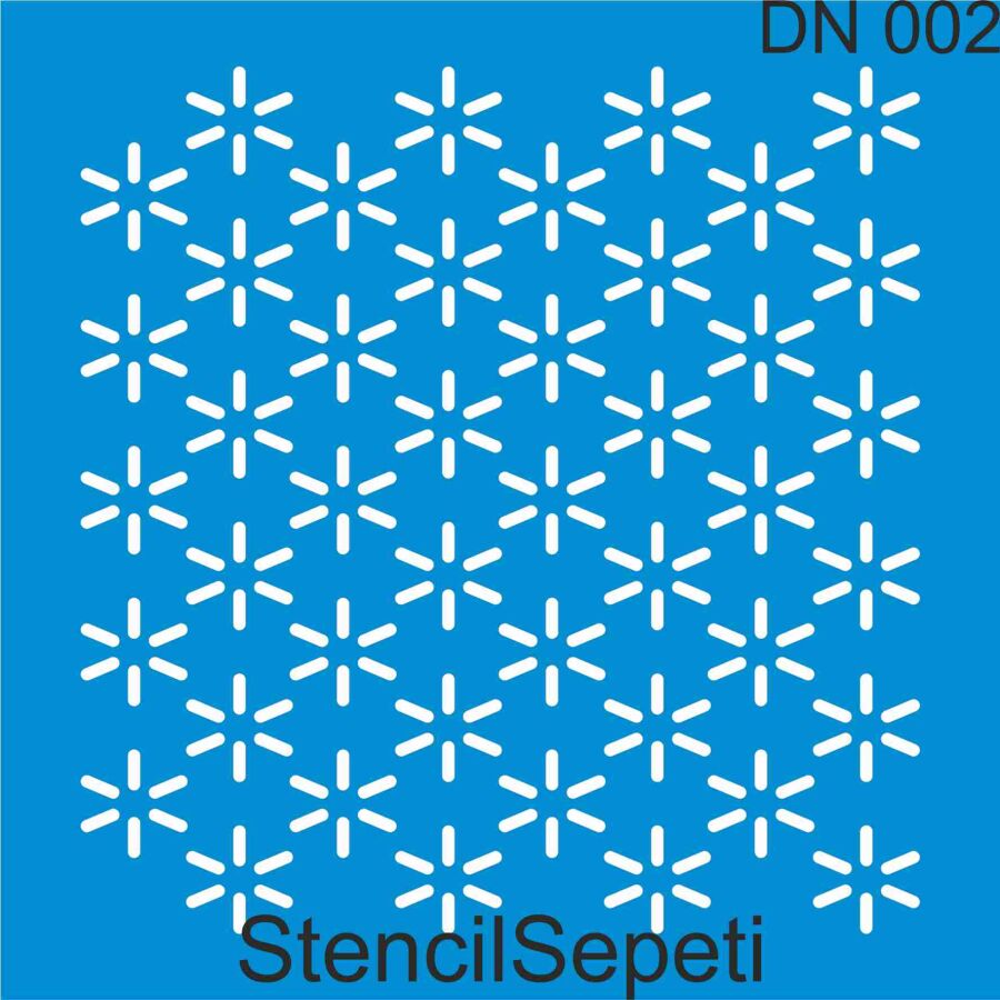 Dikiş Nakış Deseni - Stencil Şablon - 1