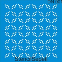 Dikiş Nakış Deseni - Stencil Şablon - StencilSepeti