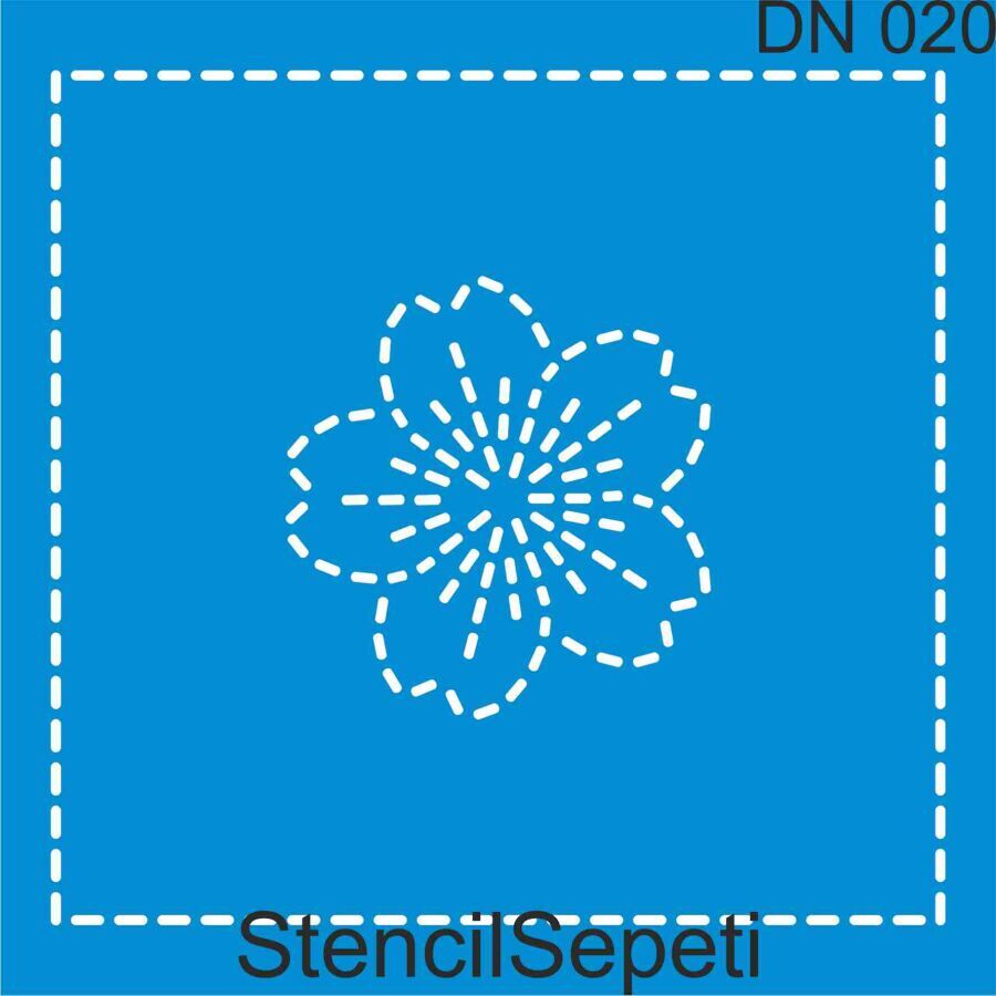 Dikiş Nakış Deseni - Stencil Şablon - 1