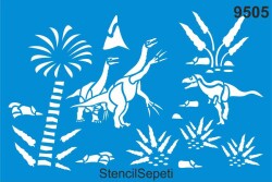 Dinazorlar - StencilSepeti