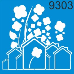 Doğayla Dost - Stencil Boyama Şablonu - StencilSepeti