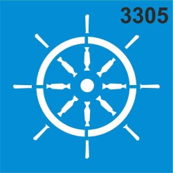 Dümen Deseni - Stencil Boyama Şablonu - StencilSepeti