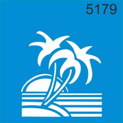 Egzotik Ada - StencilSepeti