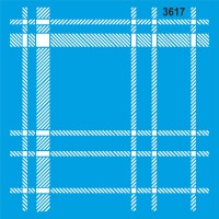 Ekose - Stencil Boyama Şablonu - StencilSepeti