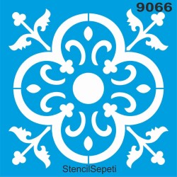 Fayans Deseni - Stencil Şablon - StencilSepeti