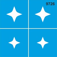 Fayans Deseni - Stencil Şablonu - StencilSepeti