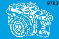 Fotoğraf Makinesi - Stencil Boyama Şablonu - StencilSepeti