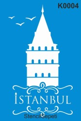 Galata Kulesi - StencilSepeti