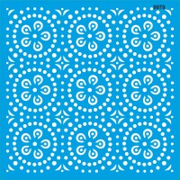 Geometrik Deseni - Stencil Boyama Şablonu - StencilSepeti