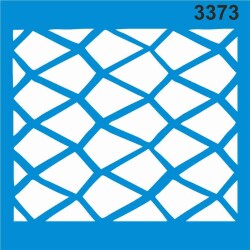 Geometrik Desen - Stencil Boyama Şablonu - StencilSepeti