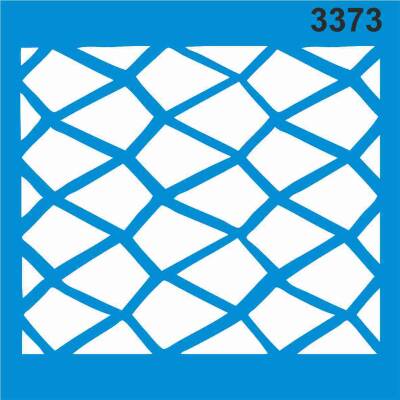 Geometrik Desen - Stencil Boyama Şablonu - 1