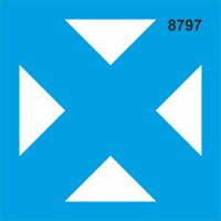 Geometrik Fayans Deseni - Stencil Boyama Şablonu - StencilSepeti