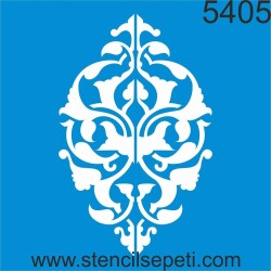 Göbek Deseni - Stencil Şablon - StencilSepeti
