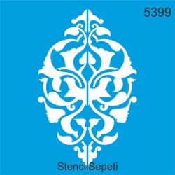 Göbek Deseni - Stencil Şablon - StencilSepeti