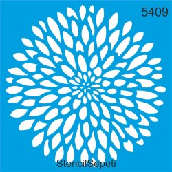 Göbek Deseni - Stencil Şablon - StencilSepeti