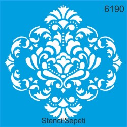 Göbek Deseni - Stencil Şablon - StencilSepeti