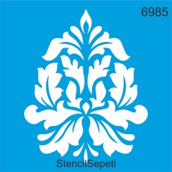 Göbek Deseni - Stencil Şablon - StencilSepeti