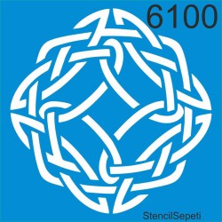 Göbek Deseni - Stencil Şablon - StencilSepeti