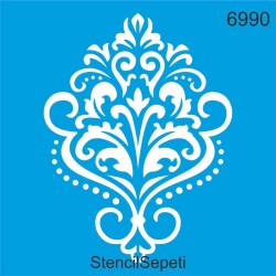 Göbek Deseni - Stencil Şablon - StencilSepeti