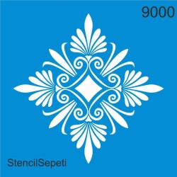 Göbek Deseni - Stencil Şablon - StencilSepeti