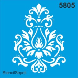 Göbek Deseni - Stencil Şablon - StencilSepeti