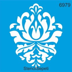 Göbek Deseni - Stencil Şablon - StencilSepeti