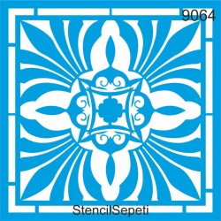 Göbek Deseni - Stencil Şablon - StencilSepeti