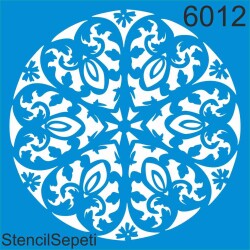 Göbek Deseni - Stencil Şablon - StencilSepeti