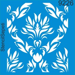 Göbek Deseni - Stencil Şablon - StencilSepeti