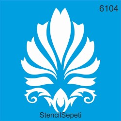 Göbek Deseni - Stencil Şablon - Yeni - StencilSepeti