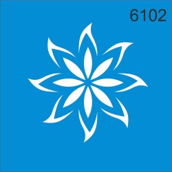 Göbek Deseni - Stencil Şablon - Yeni - StencilSepeti