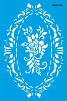 Göbek Deseni - Stencil Boyama Şablonu - StencilSepeti