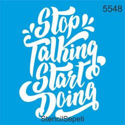 Harekete Geç - StencilSepeti