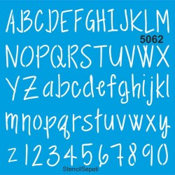 Harfler - StencilSepeti