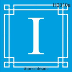 Harfler - I - StencilSepeti