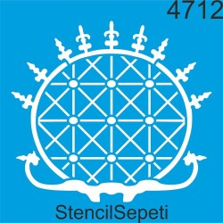 Hitit Güneşi - StencilSepeti