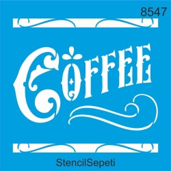 Kahve - StencilSepeti