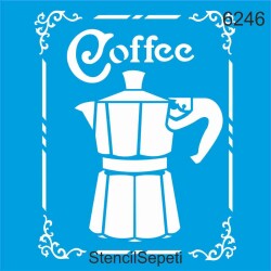 Kahve - StencilSepeti