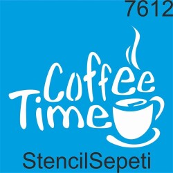 Kahve Zamanı - StencilSepeti