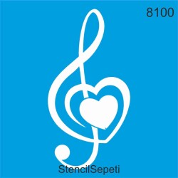 Kalbin Anahtarı - StencilSepeti