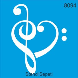 Kalbin Anahtarı - StencilSepeti