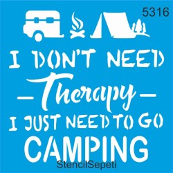 Kamp Terapisi - StencilSepeti