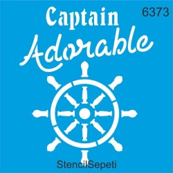 Kaptan İlah - StencilSepeti