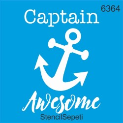 Kaptan Müthiş - StencilSepeti